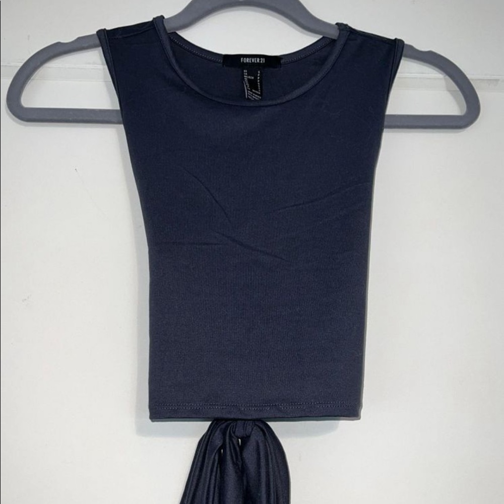 Forever 21 Tie Crop Top